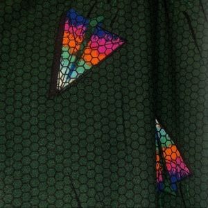 EUC Super Soft Leggings with Paper Planes